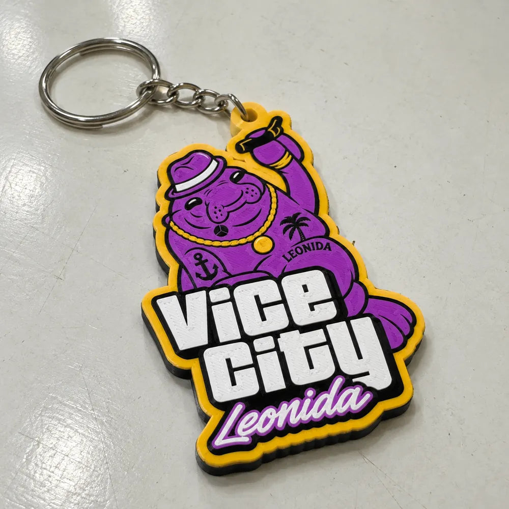 Brelok Manat Vice City — GTA VI — zdjęcie przykładowego wykonania autora