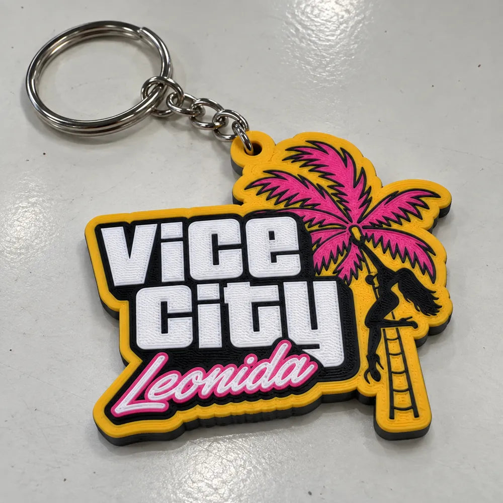 Brelok Palma Vice City — GTA VI — zdjęcie przykładowego wykonania autora