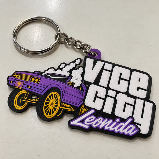 Brelok Lowrider Vice City — GTA VI — zdjęcie przykładowego wykonania autora